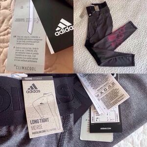 NWT Adidas Stay Cool Stay Dry Leggings size L